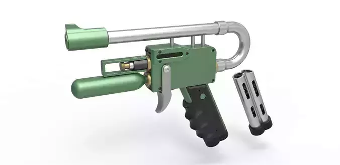 Gas Gun from the movie Green Hornet 2011 3D model