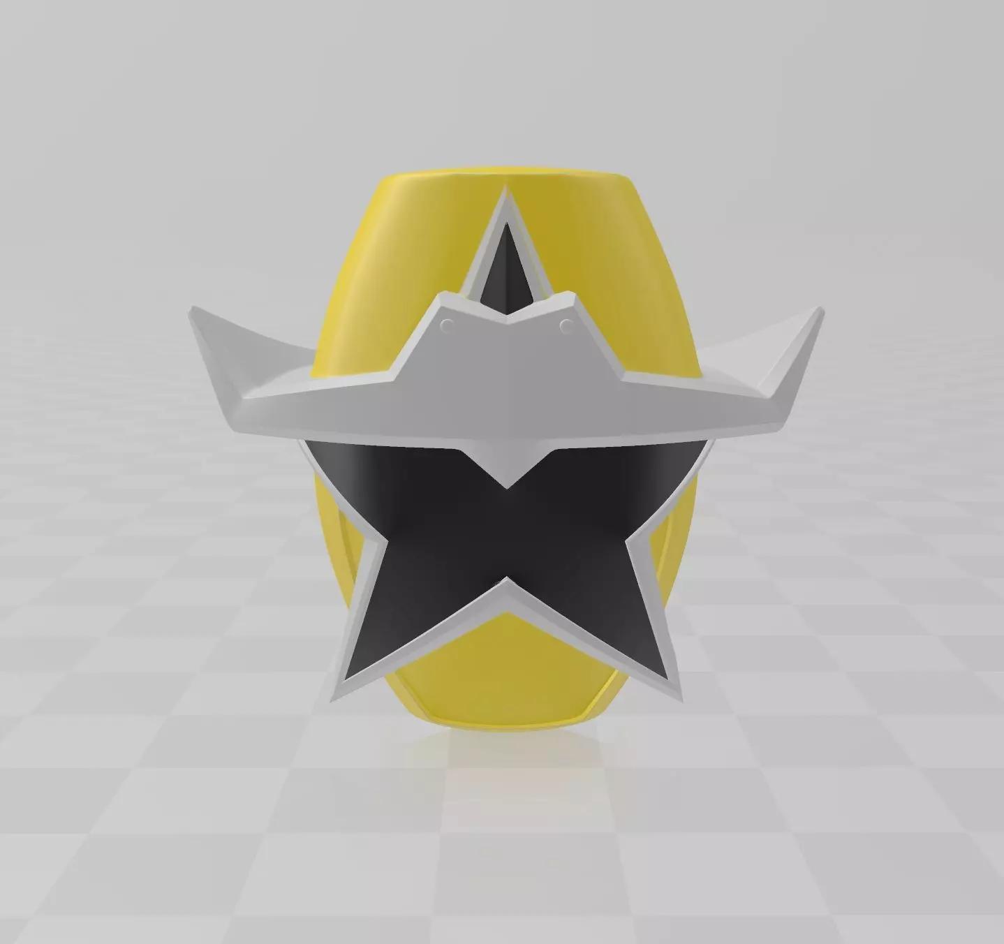 Power Rangers Shuriken Sentai Ninninger StarNinger Helmet 3D print model