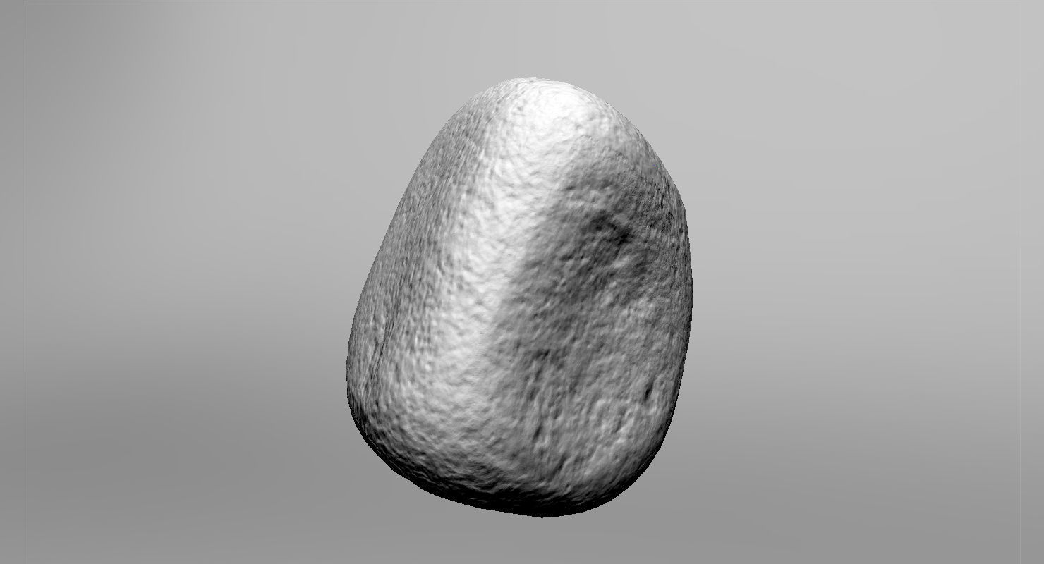 Square Shaped Pebble 3D model_18