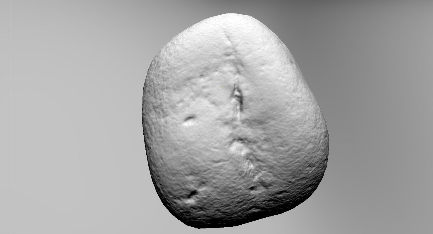 Square Shaped Pebble 3D model_15
