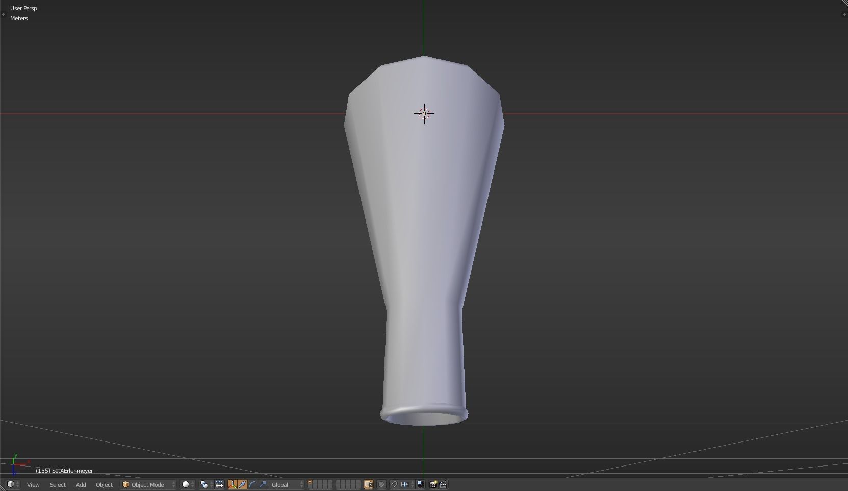 Erlenmeyer liquid in beaker Low-poly 3D model_31