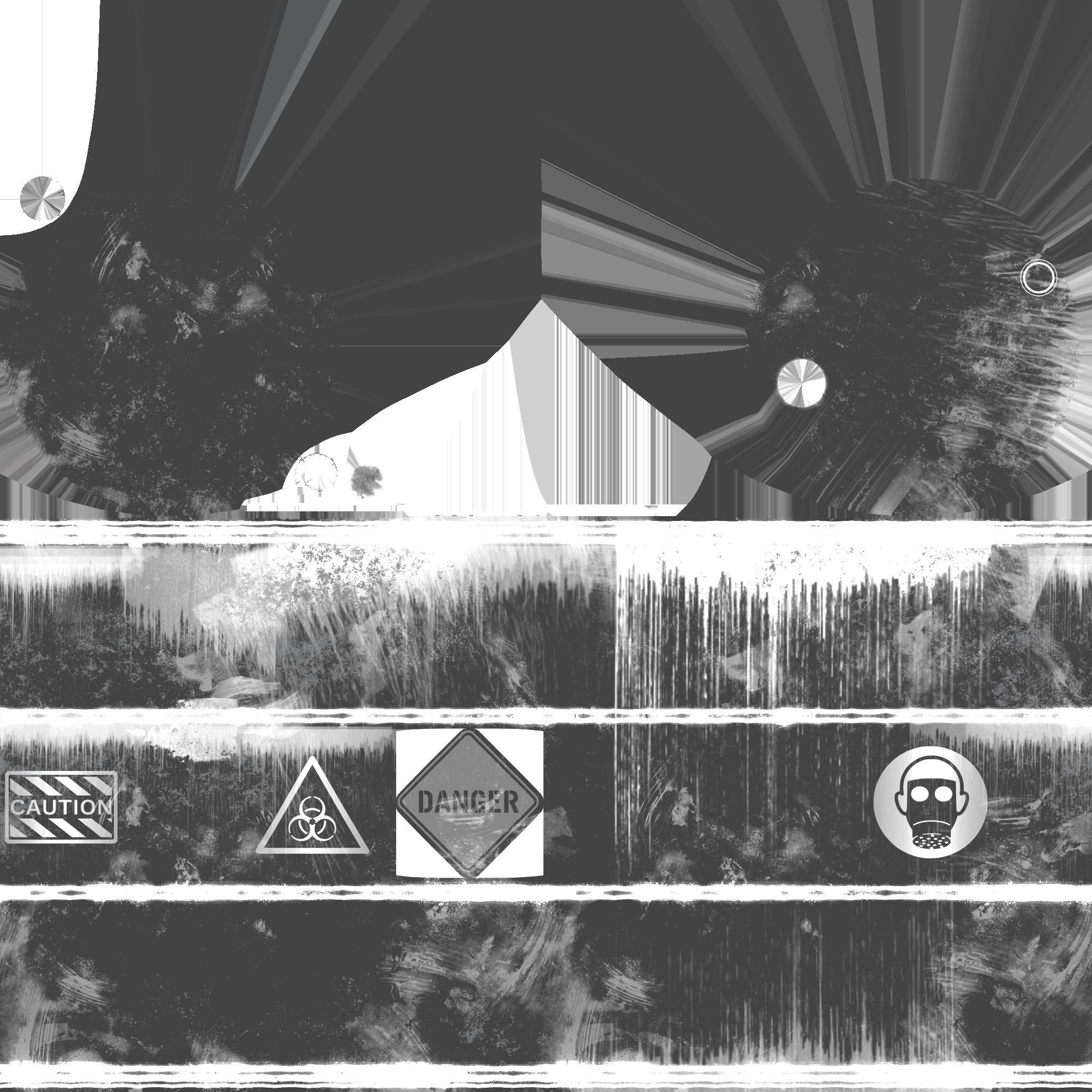 OIL BARREL SET Low-poly 3D model_14