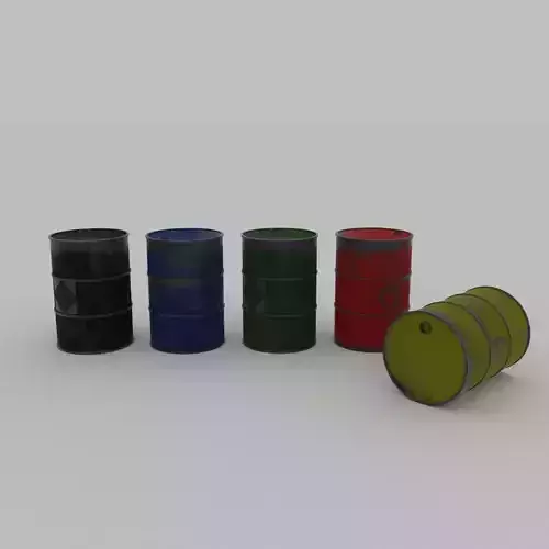 OIL BARREL SET