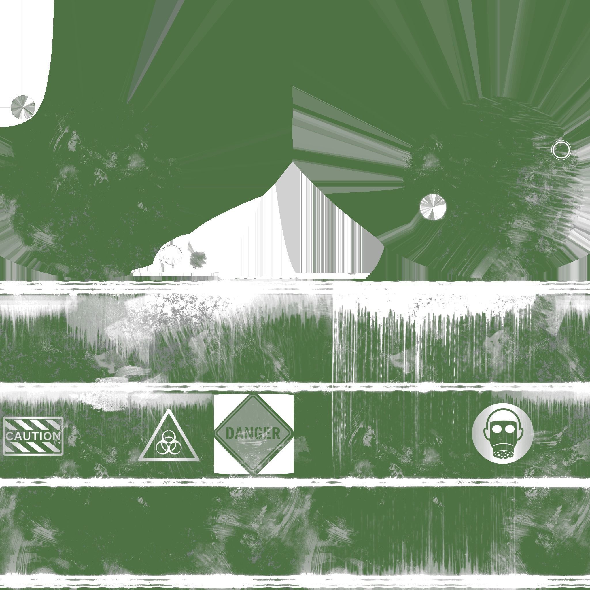 OIL BARREL SET Low-poly 3D model_18