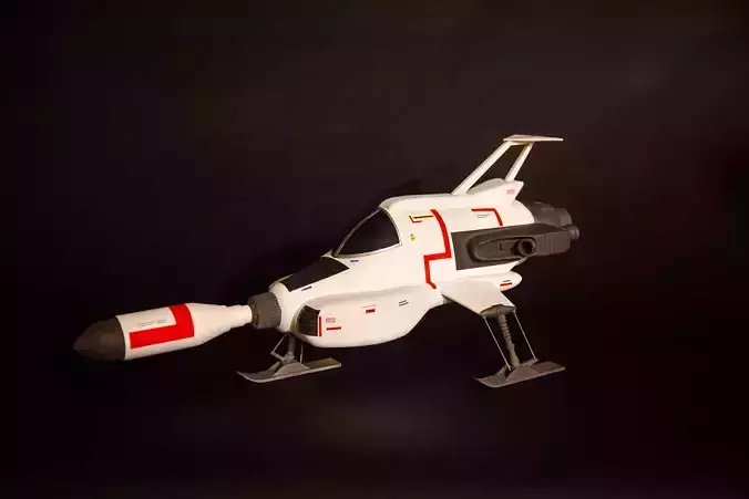 UFO Interceptor 3D print model