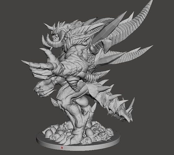 the lord of terror 3D print model
