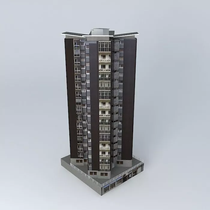 Bidebieta La Paz Tower 29 Free 3D model