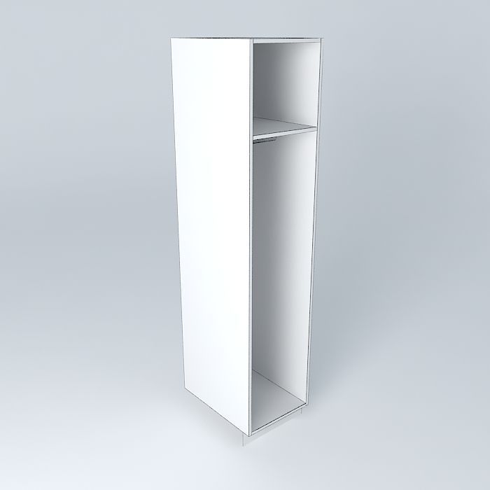 WRDB0D tall column Free 3D model_3