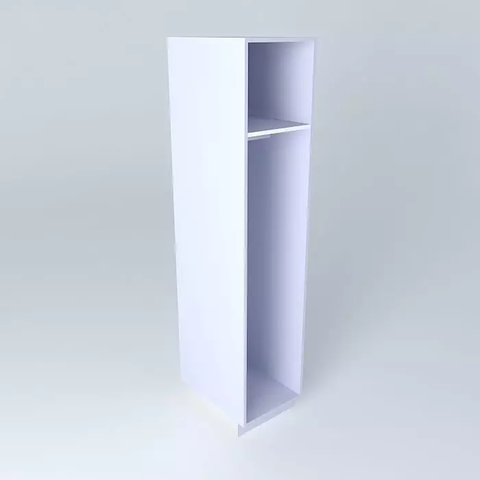 WRDB0D tall column Free 3D model_0