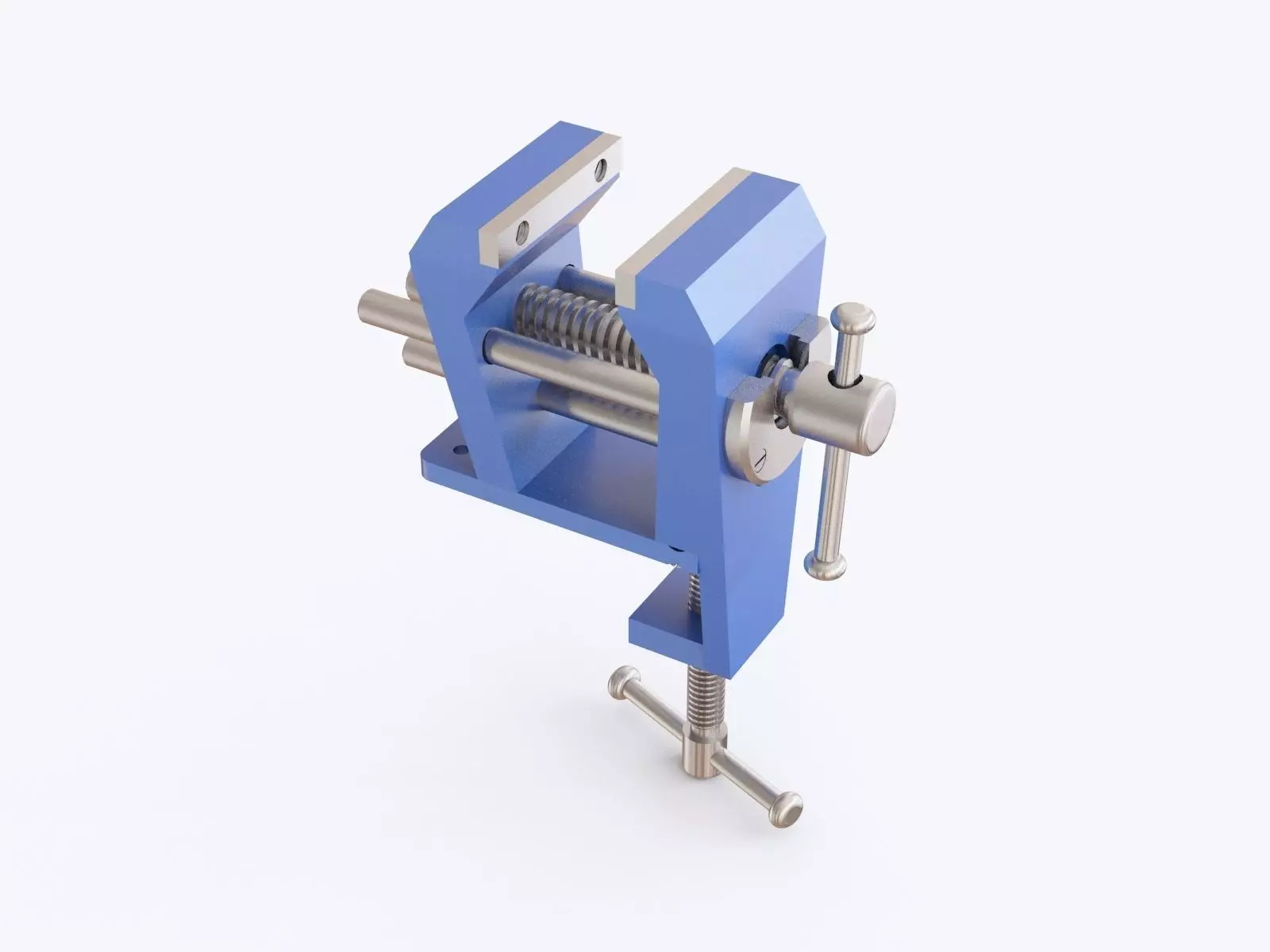 Simple Bench Vice Model Bench vice 07 3D model | CGTrader