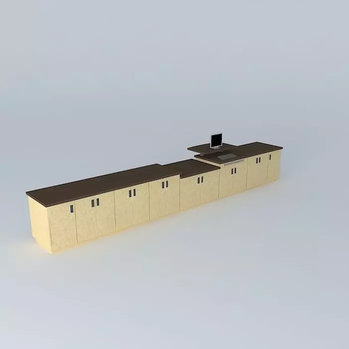 Cash Counter Free 3D model