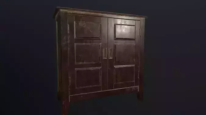 Storage Cabinete PBR LowPoly 