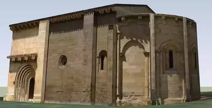 San Vicentejo hermitage Free 3D model