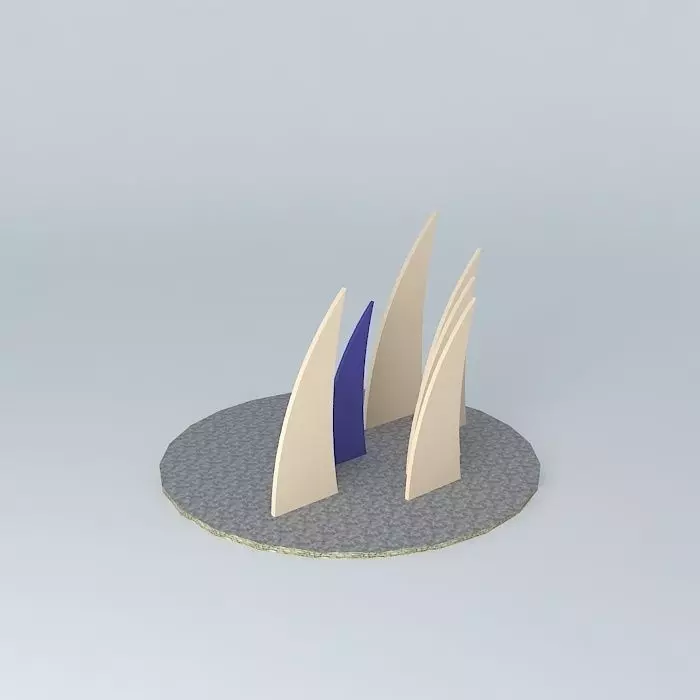 Ashdod Monument Free 3D model_0