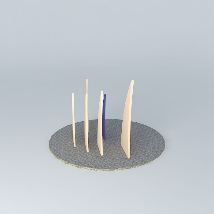 Ashdod Monument Free 3D model_2