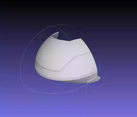 Overwatch Brigitte Armor Right Shoulder Piece 3D print model