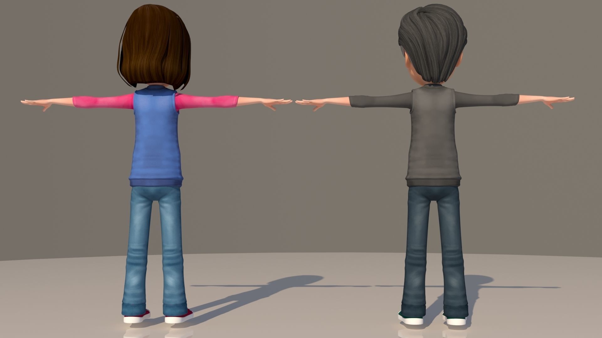 CARTOON HANSEL AND GRATEL  3D model_6