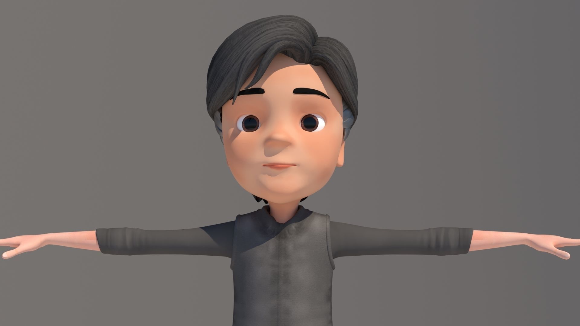 CARTOON HANSEL AND GRATEL  3D model_8