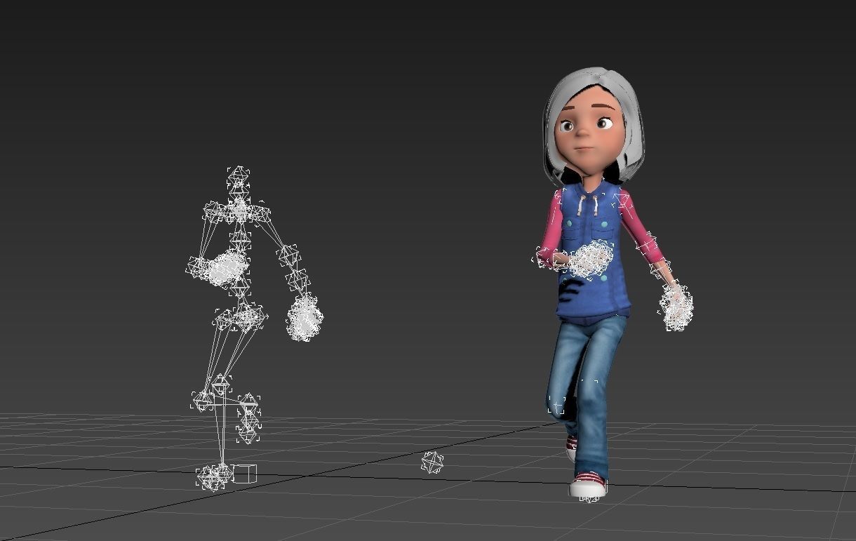 CARTOON HANSEL AND GRATEL  3D model_13