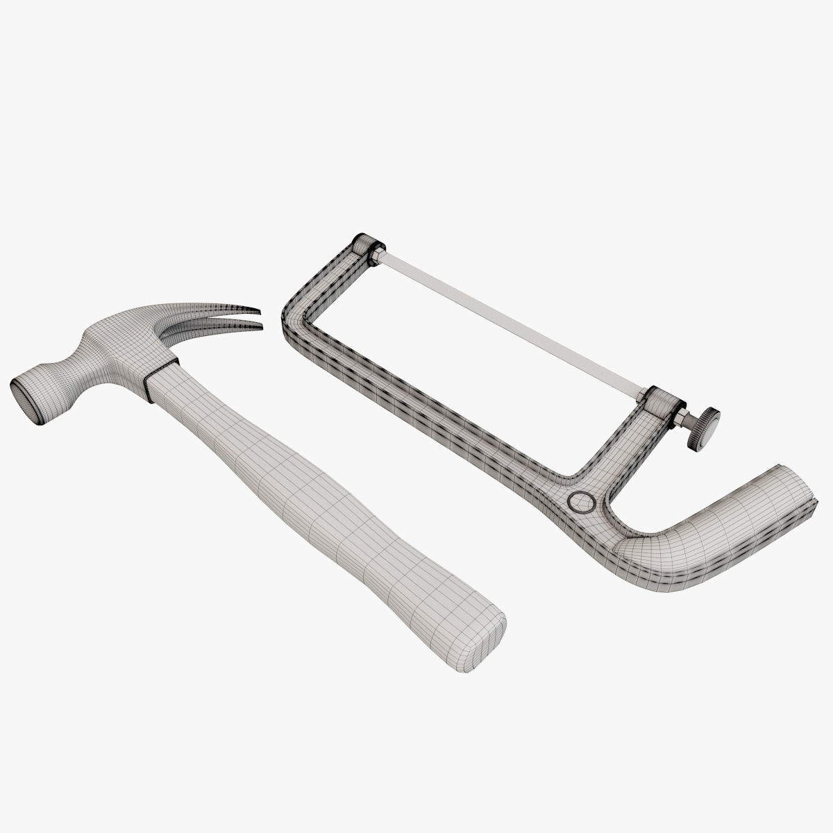 Tool box set 3D model_10