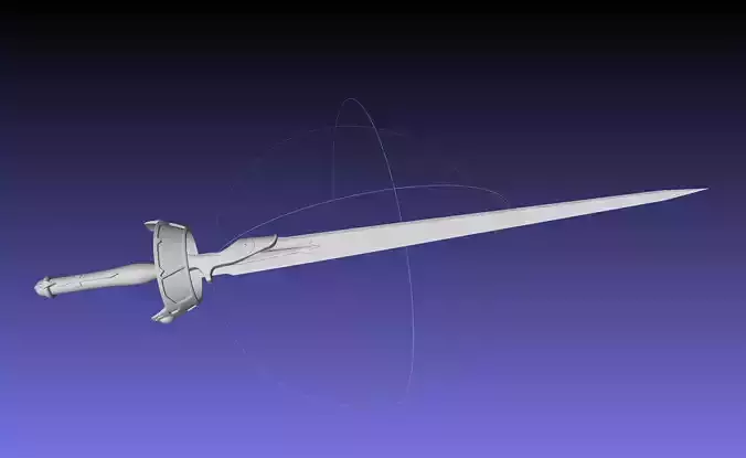 Sword Art Online Lambent Light Rapier Model 3D print model