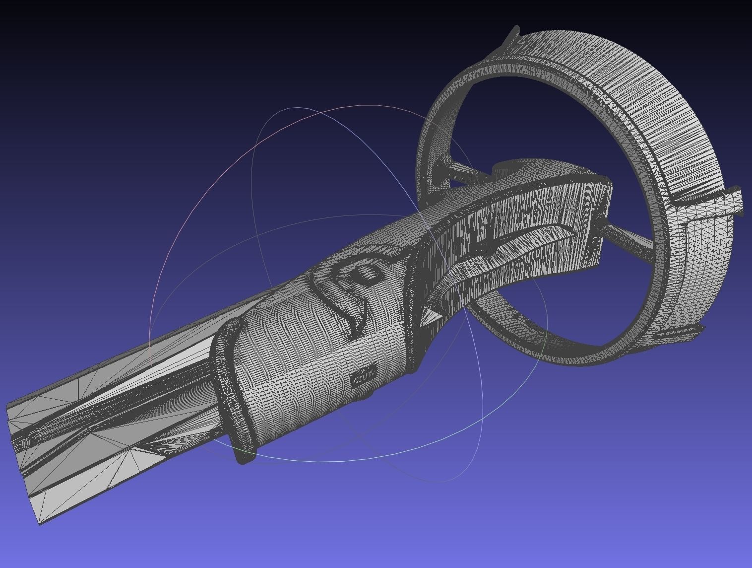 Sword Art Online Lambent Light Rapier Model 3D print model_24