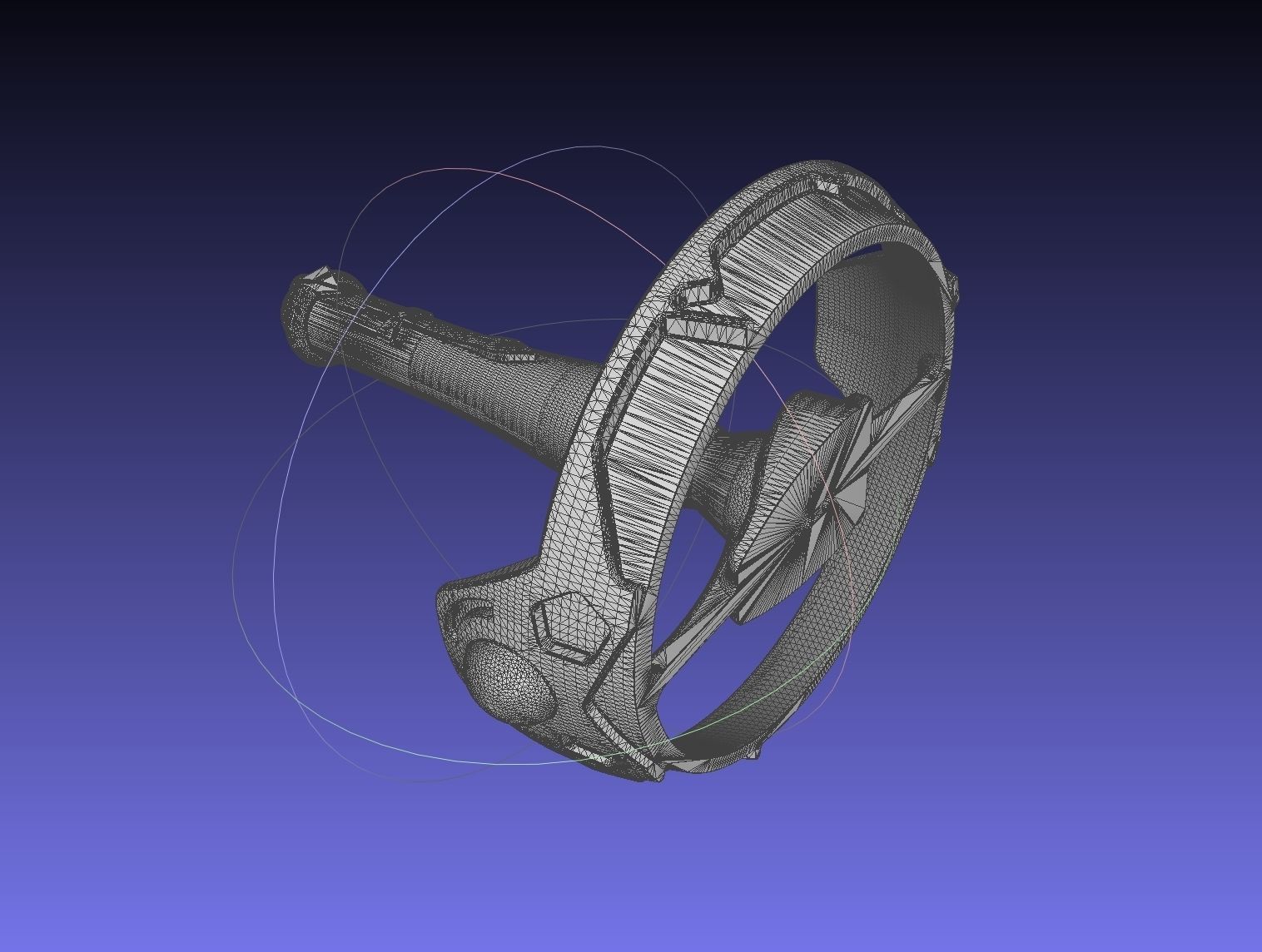 Sword Art Online Lambent Light Rapier Model 3D print model_19