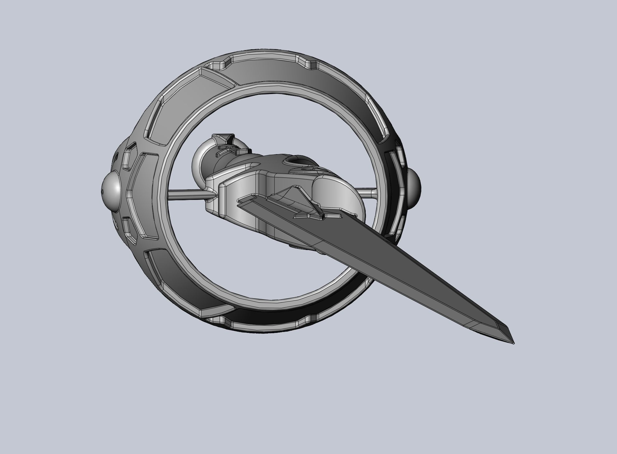 Sword Art Online Lambent Light Rapier Model 3D print model_60