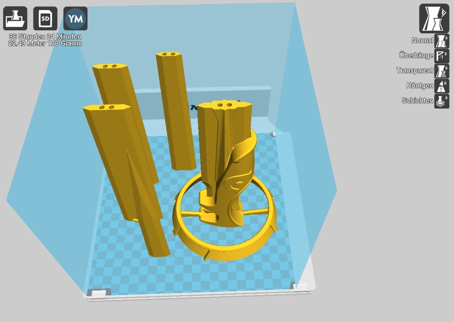 Sword Art Online Lambent Light Rapier Model 3D print model_86