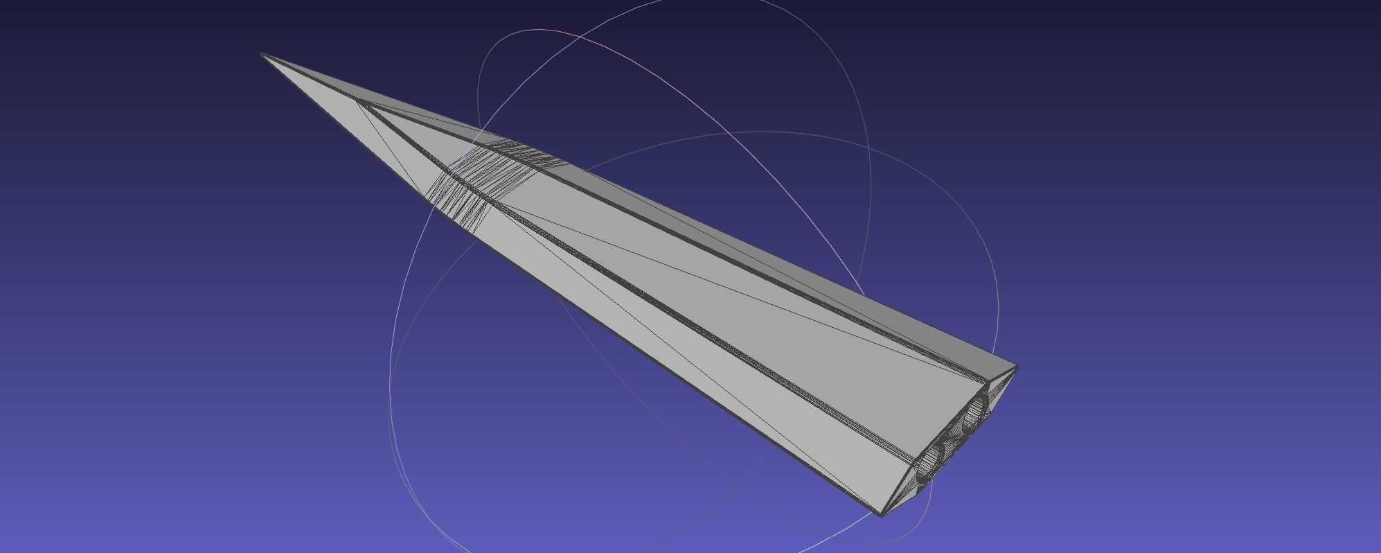 Sword Art Online Lambent Light Rapier Model 3D print model_74