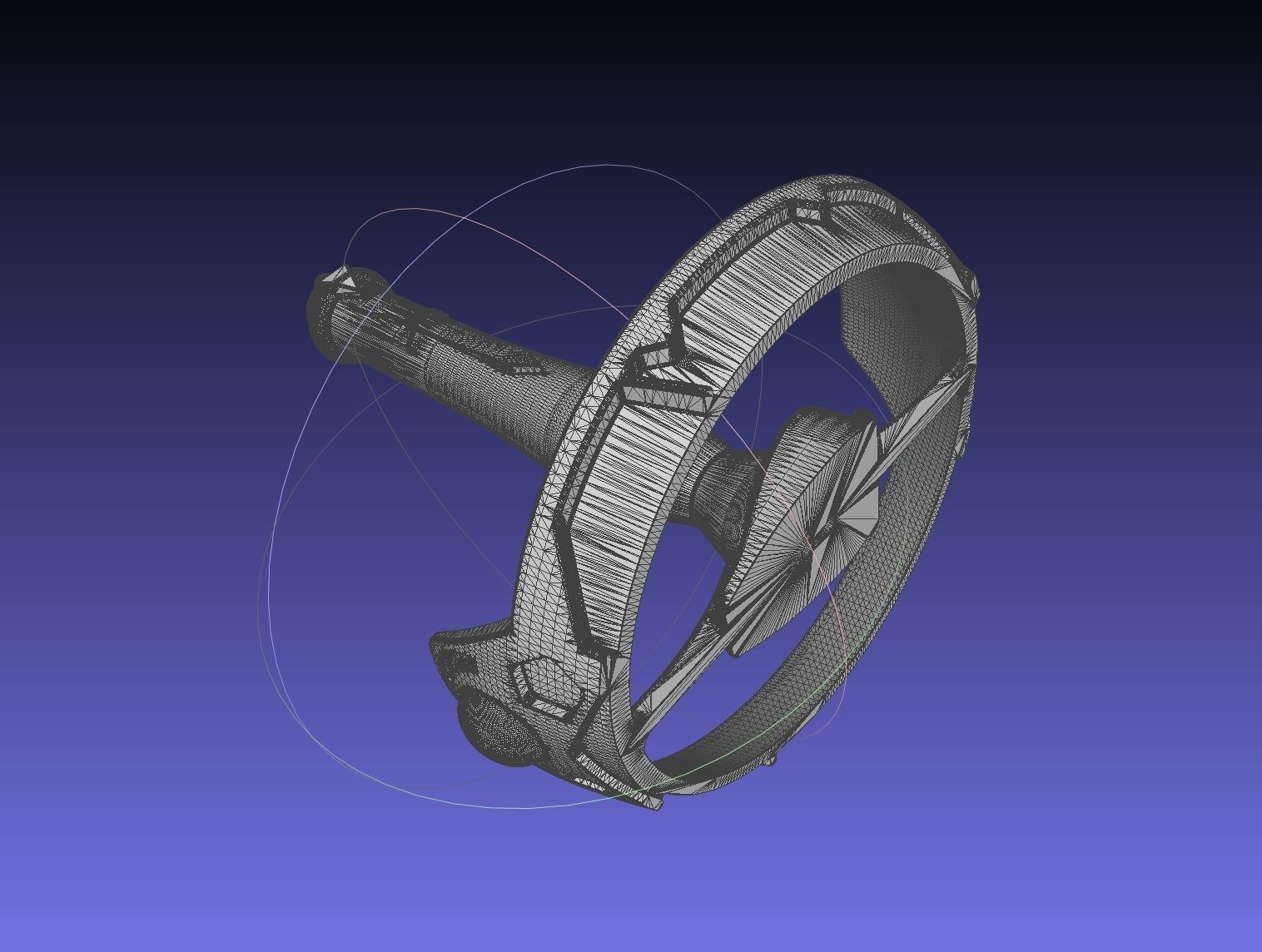 Sword Art Online Lambent Light Rapier Model 3D print model_17