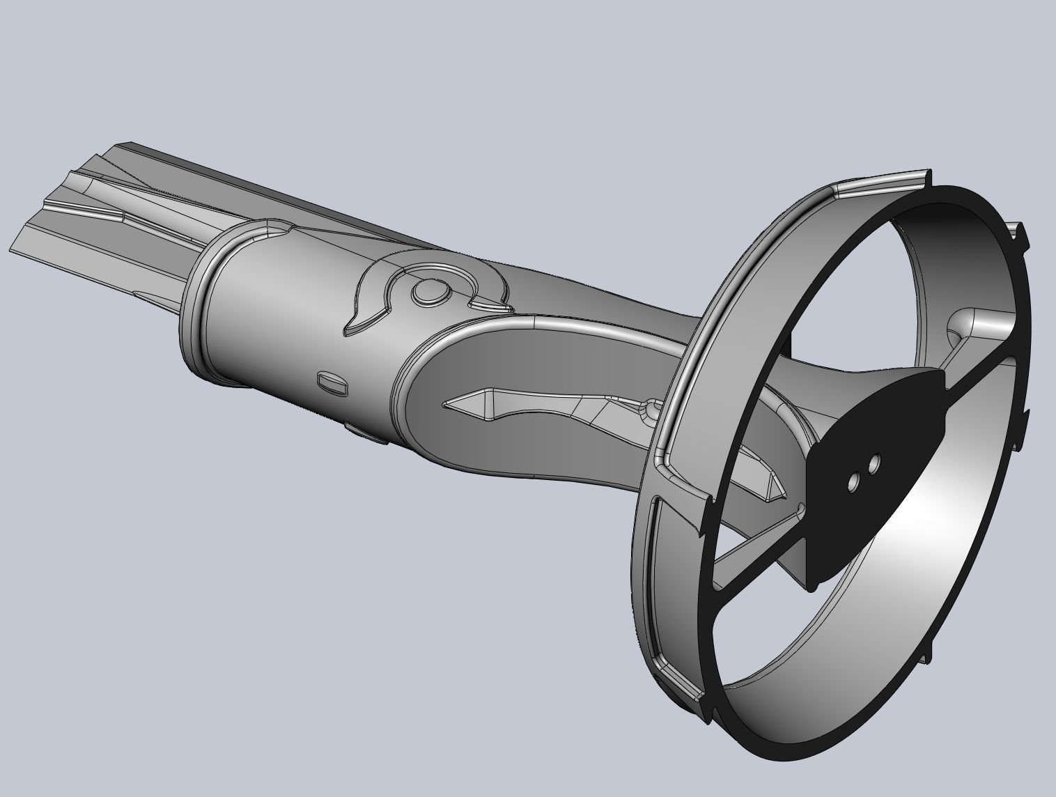 Sword Art Online Lambent Light Rapier Model 3D print model_16