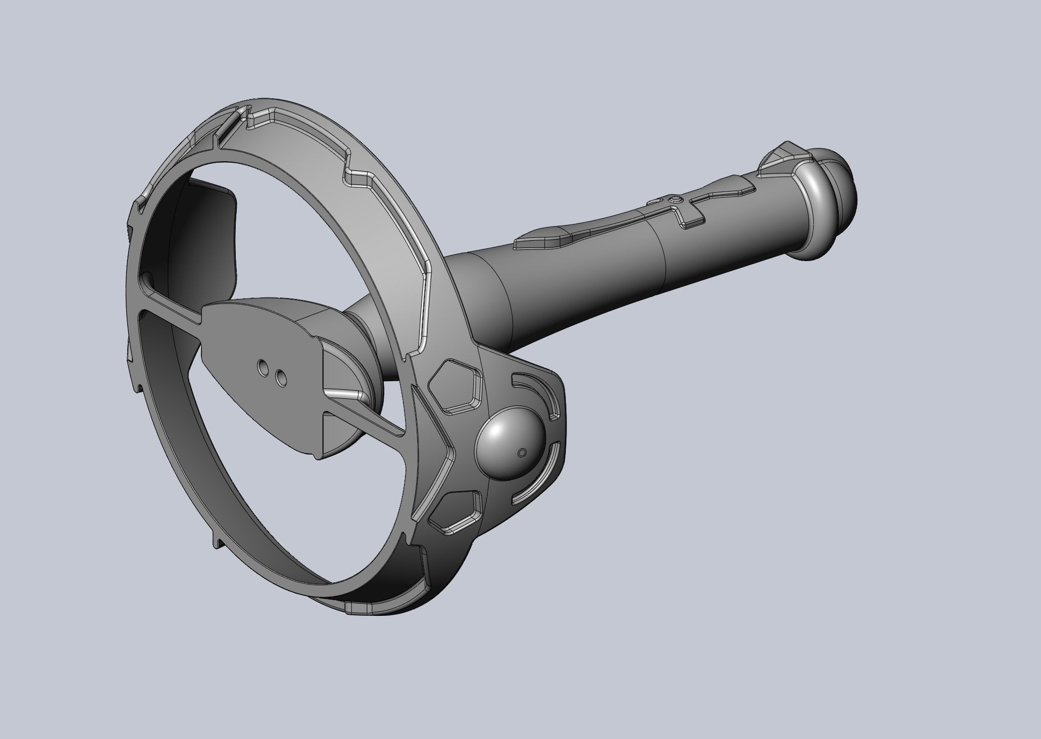 Sword Art Online Lambent Light Rapier Model 3D print model_26