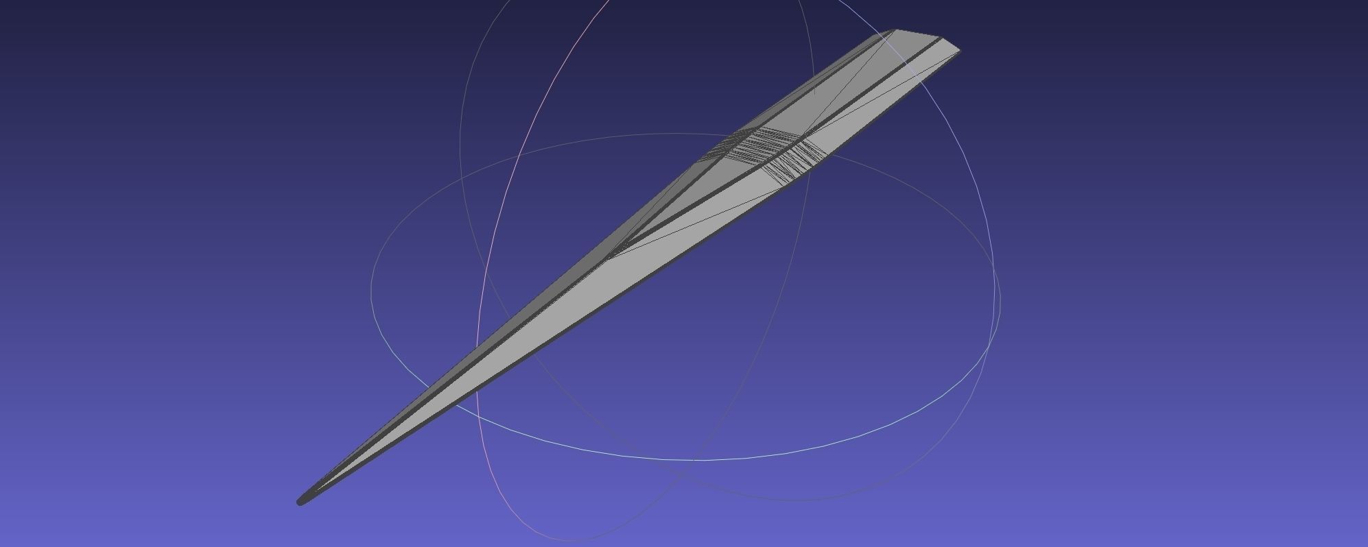 Sword Art Online Lambent Light Rapier Model 3D print model_73