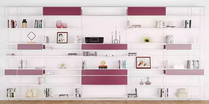 Shelves XY03 2 3D model