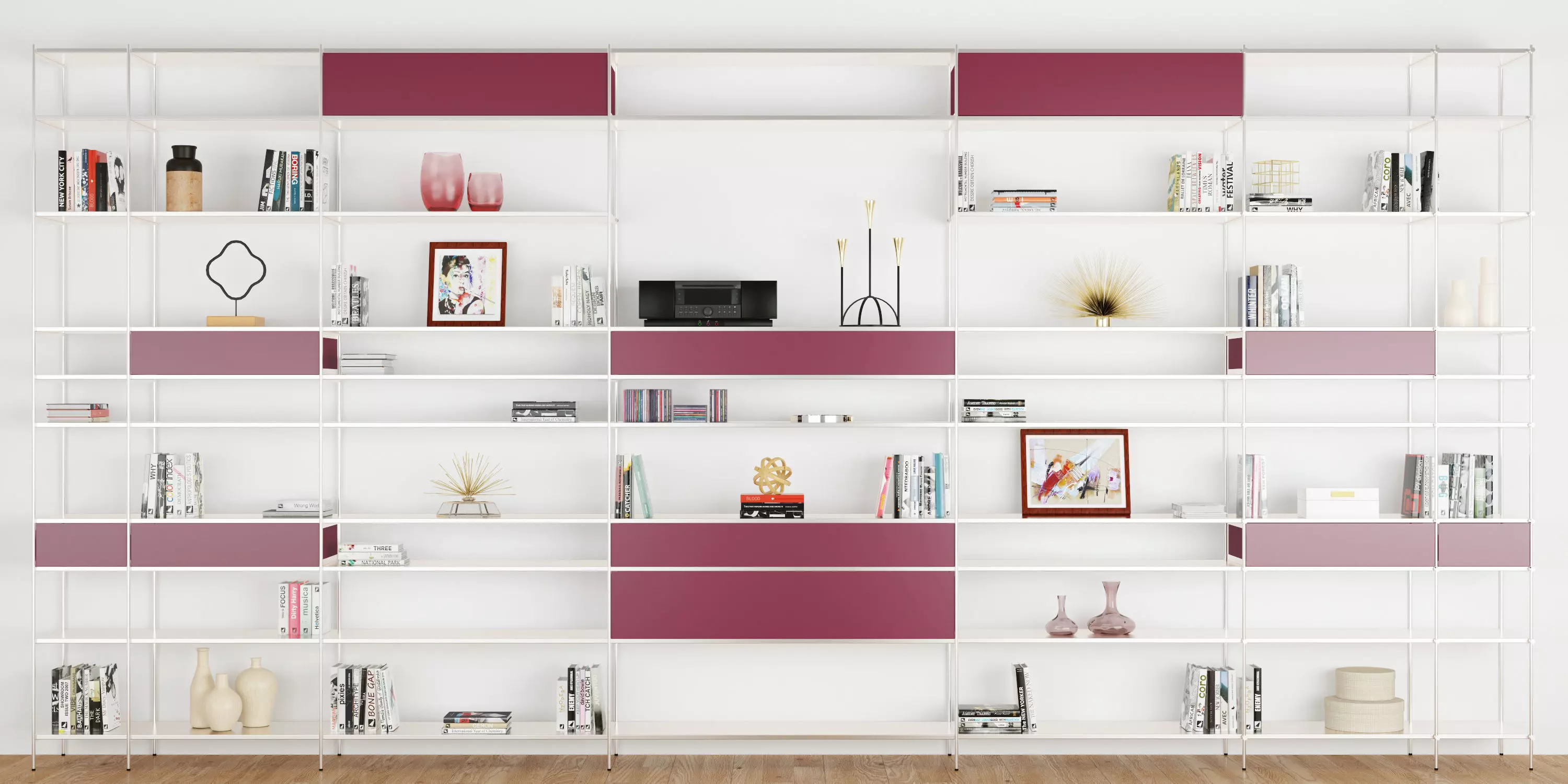 Shelves XY03 2 3D model_0