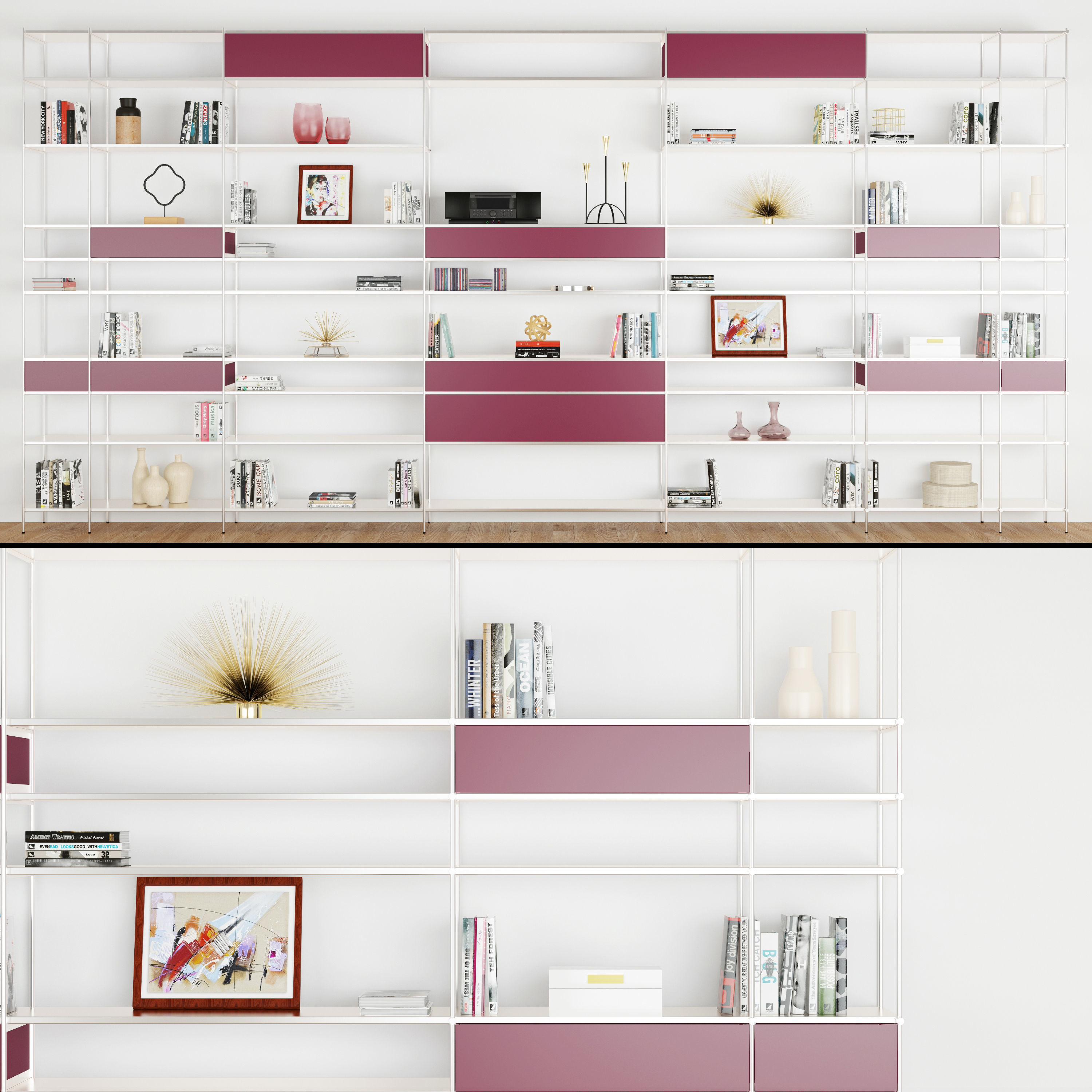 Shelves XY03 2 3D model_5