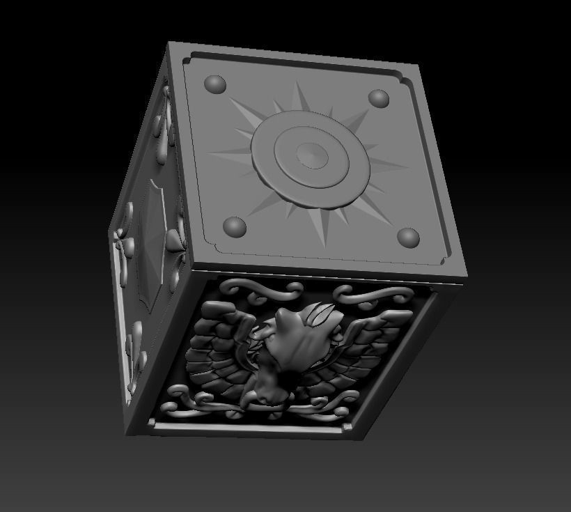 Cloth Armor Box - Pegasus 3D print model_7