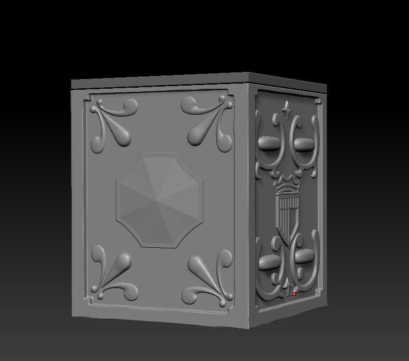 Cloth Armor Box - Pegasus 3D print model_8
