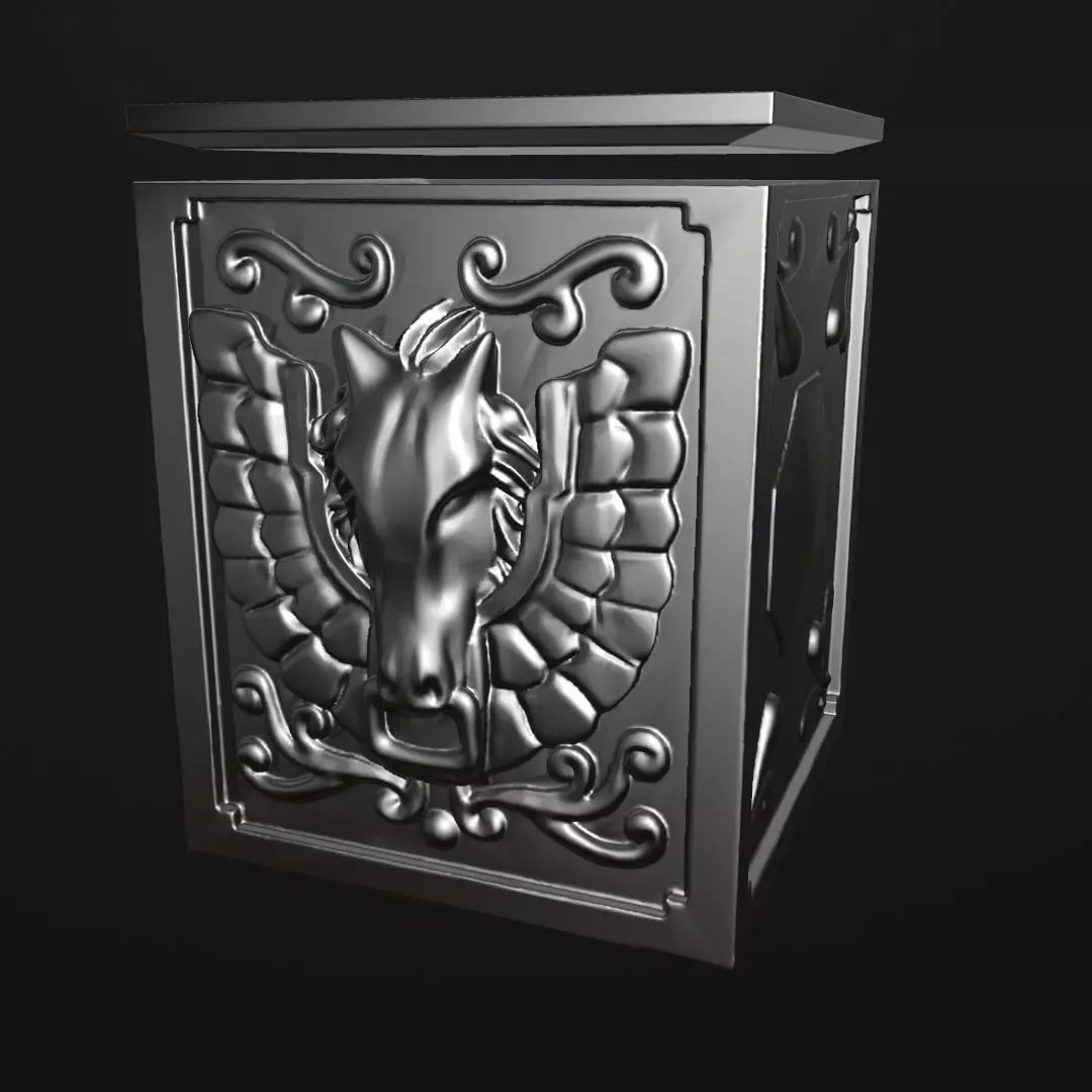Cloth Armor Box - Pegasus 3D print model_0