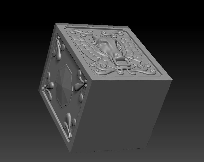 Cloth Armor Box - Pegasus 3D print model_16