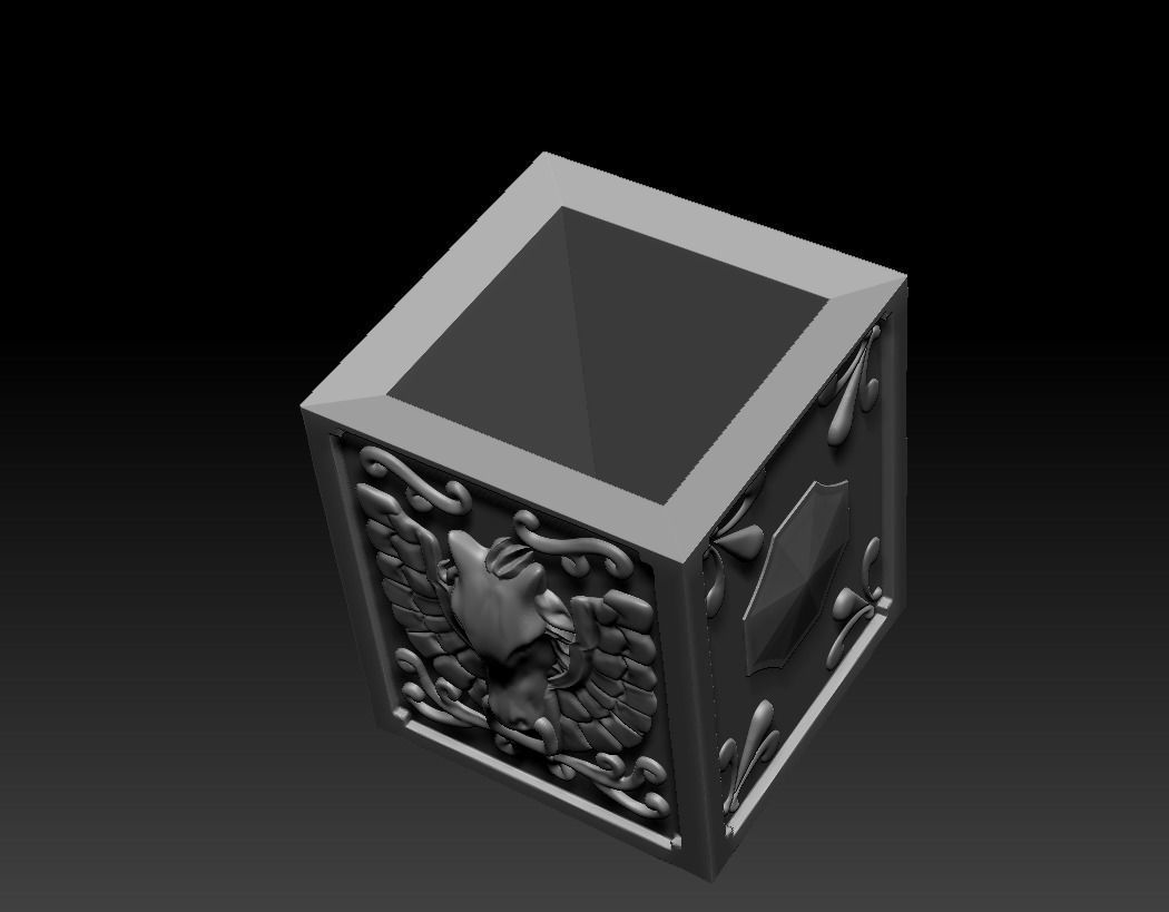 Cloth Armor Box - Pegasus 3D print model_15