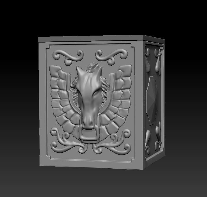 Cloth Armor Box - Pegasus 3D print model_18