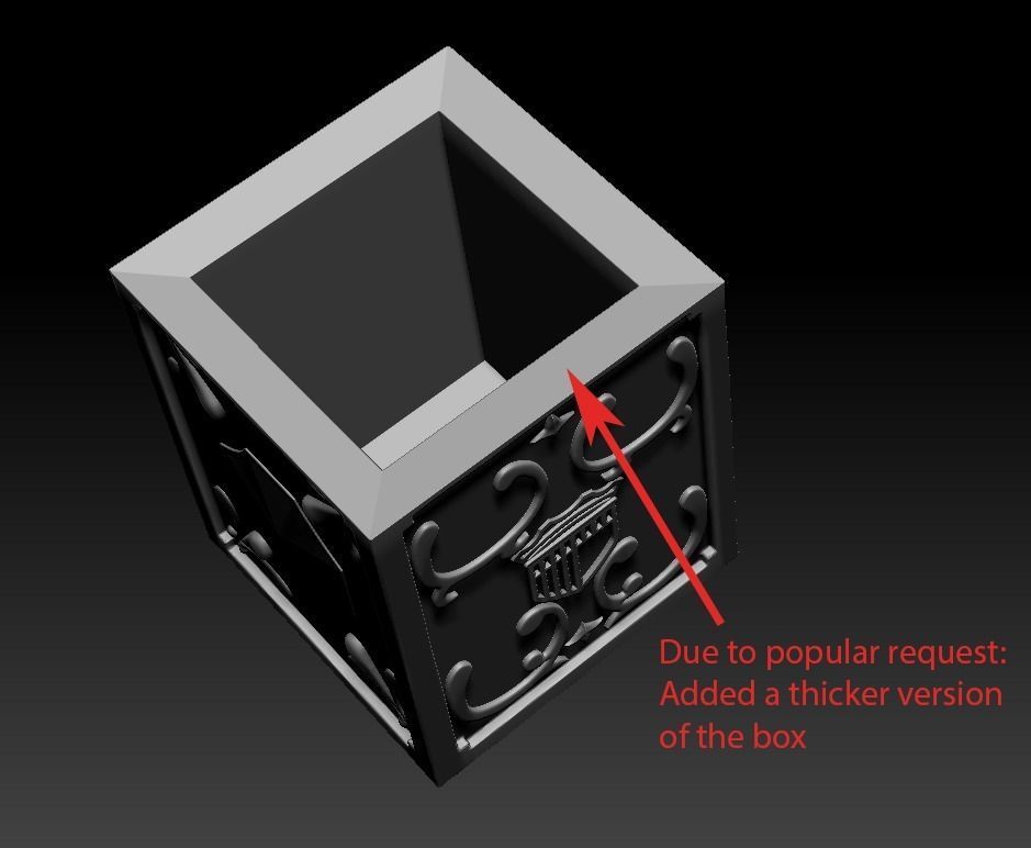 Cloth Armor Box - Andromeda - KOTZ 3D print model_3