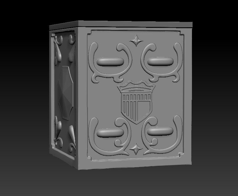 Cloth Armor Box - Cygnus - KOTZ 3D print model_11