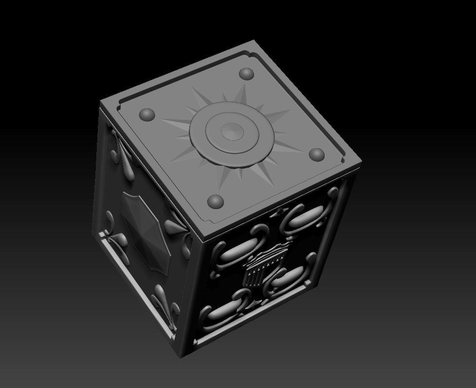 Cloth Armor Box - Cygnus - KOTZ 3D print model_8