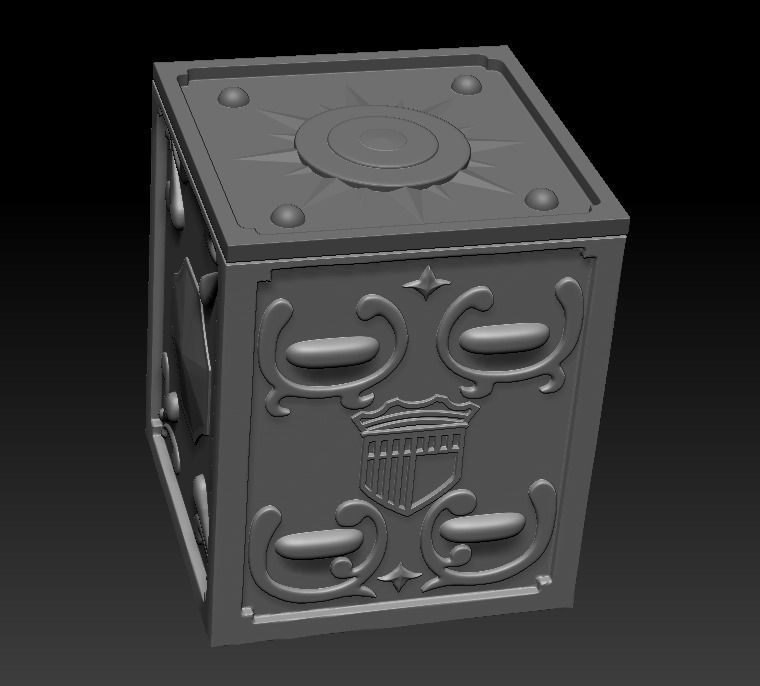 Cloth Armor Box - Cygnus - KOTZ 3D print model_9