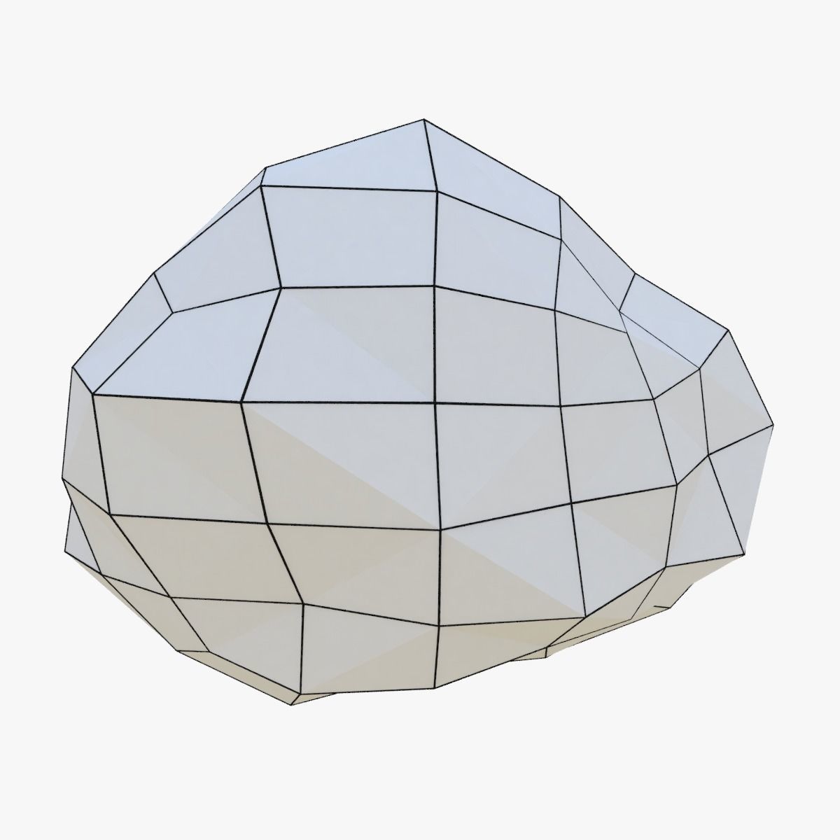 Plains Landscape 1 Low-poly 3D model_49