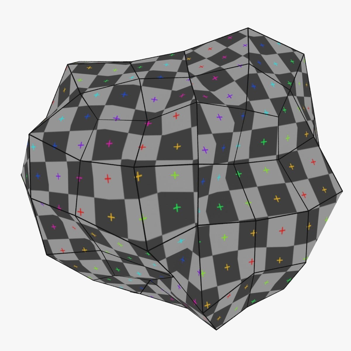 Plains Landscape 1 Low-poly 3D model_68