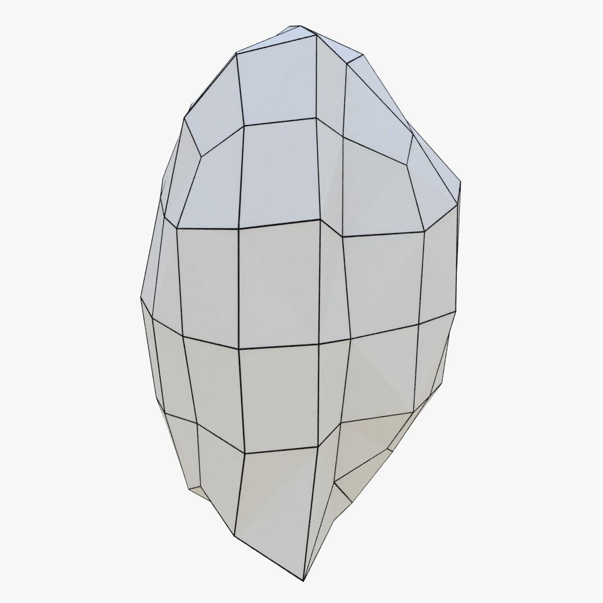 Plains Landscape 1 Low-poly 3D model_50